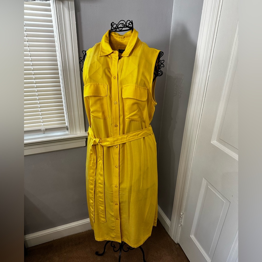 Jones New York - yellow dress